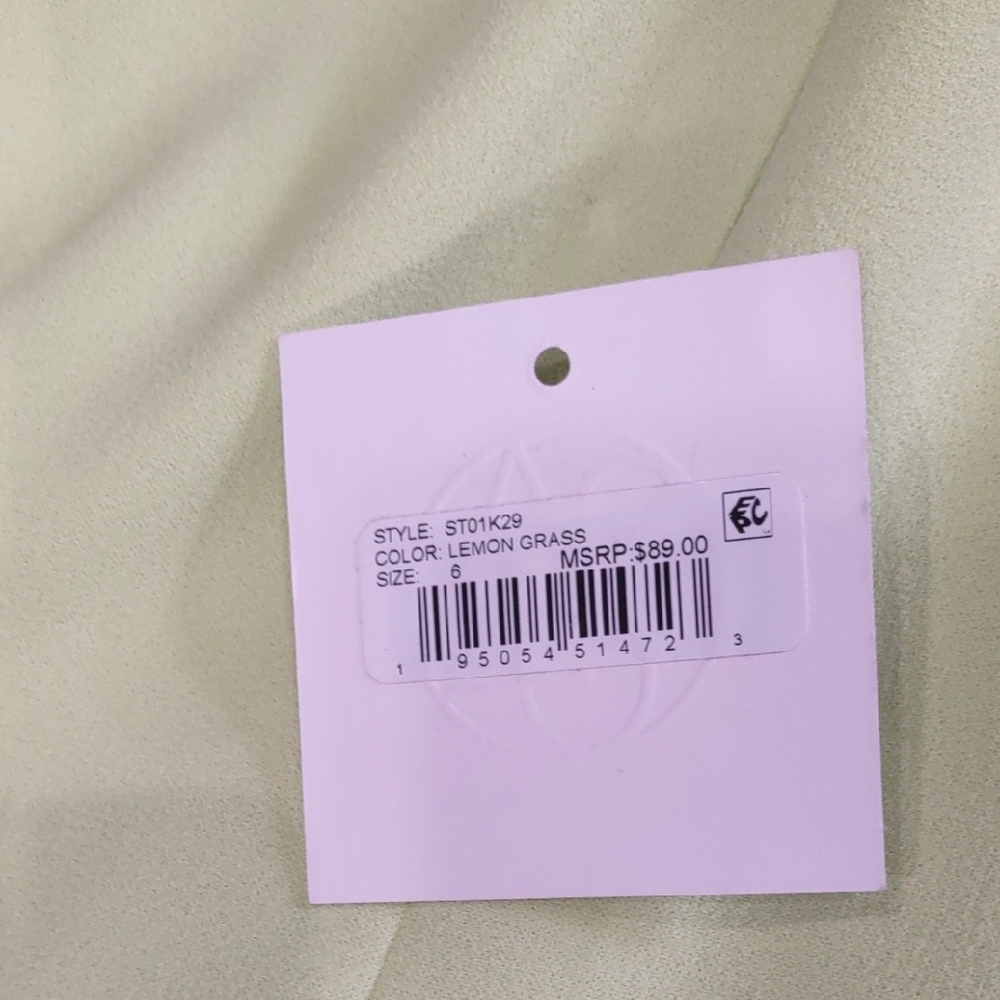 SAGE COLECTIVE Lemon Grass Spaghetti Strap Dress - Picture 17 of 17